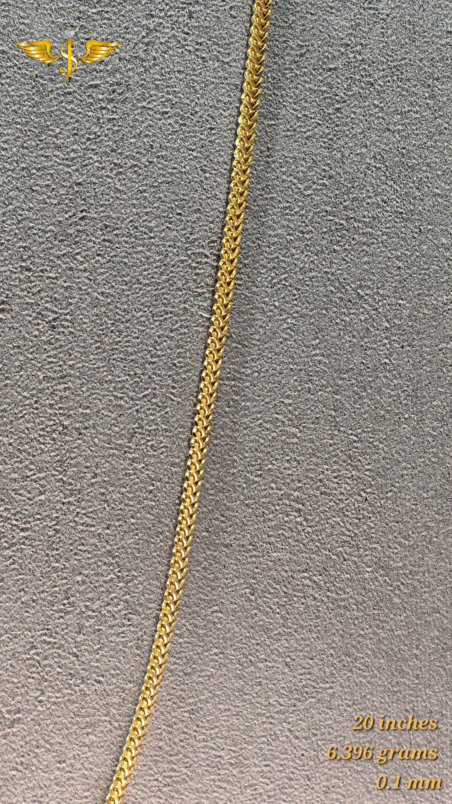 22KT Gold Dragon Chain