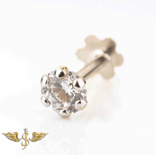 Nose stud- Single stone